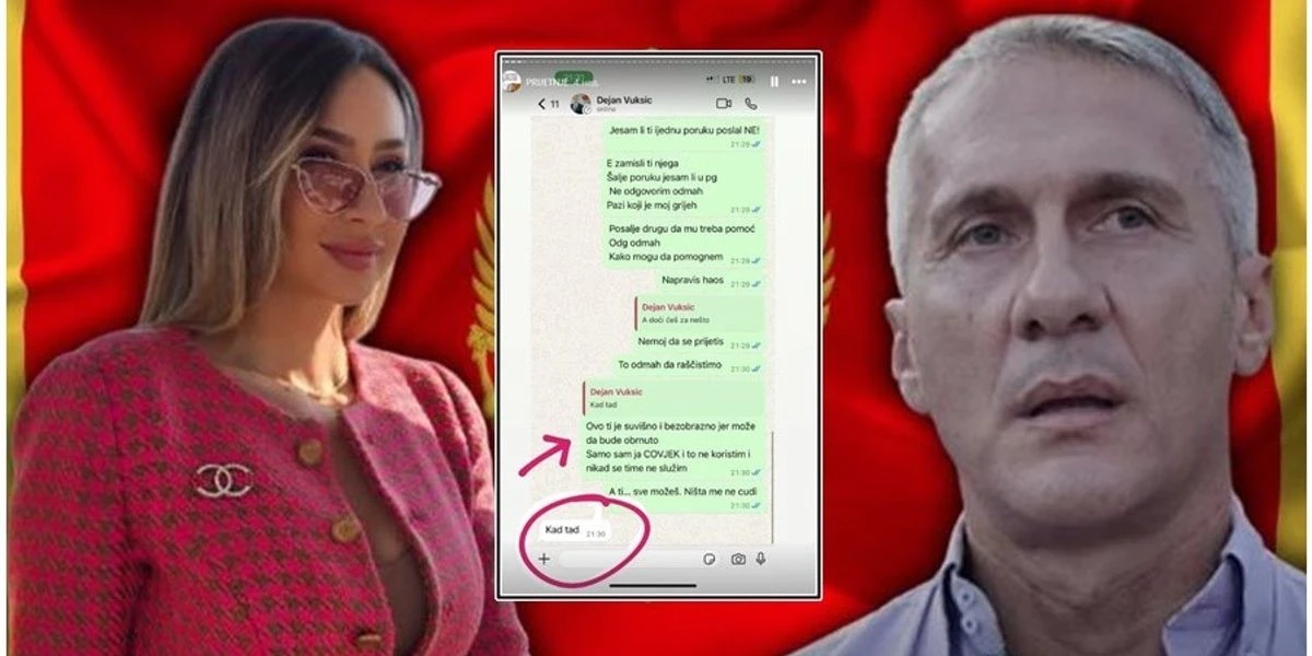 Nuovi dettagli nello scandalo che ha scosso il Montenegro: emergono i messaggi su WhatsApp