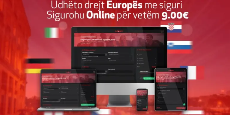 Assicurazione viaggio Europa: la tua serenità online in pochi click da 9€
