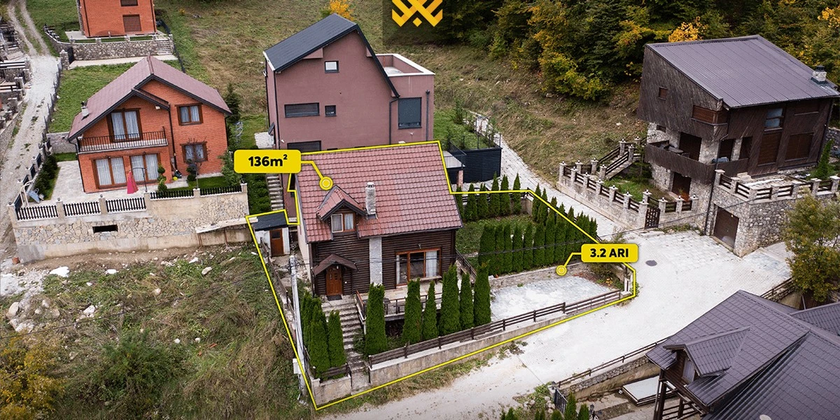 Brezovica: Vista panoramica e vilë 136m², un rifugio montano perfetto per ogni stagione.