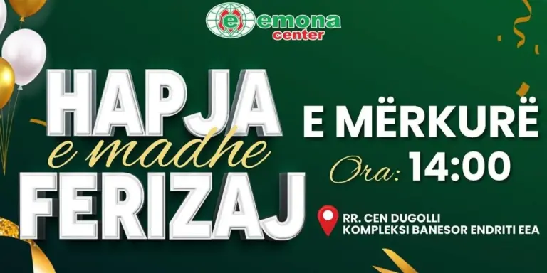 Emona Center: Scopri le offerte imperdibili nella nuova sede di Ferizaj