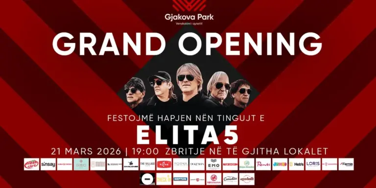 Gjakova Park: L'inaugurazione che ridefinisce il tuo concetto di shopping, divertimento e incontro
