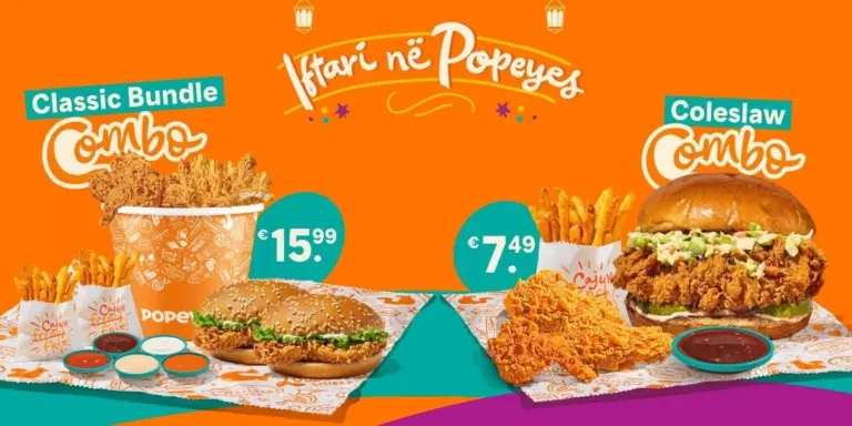 Iftar Perfetto: le Offerte Popeyes per un Finire il Digiuno con Gusto
