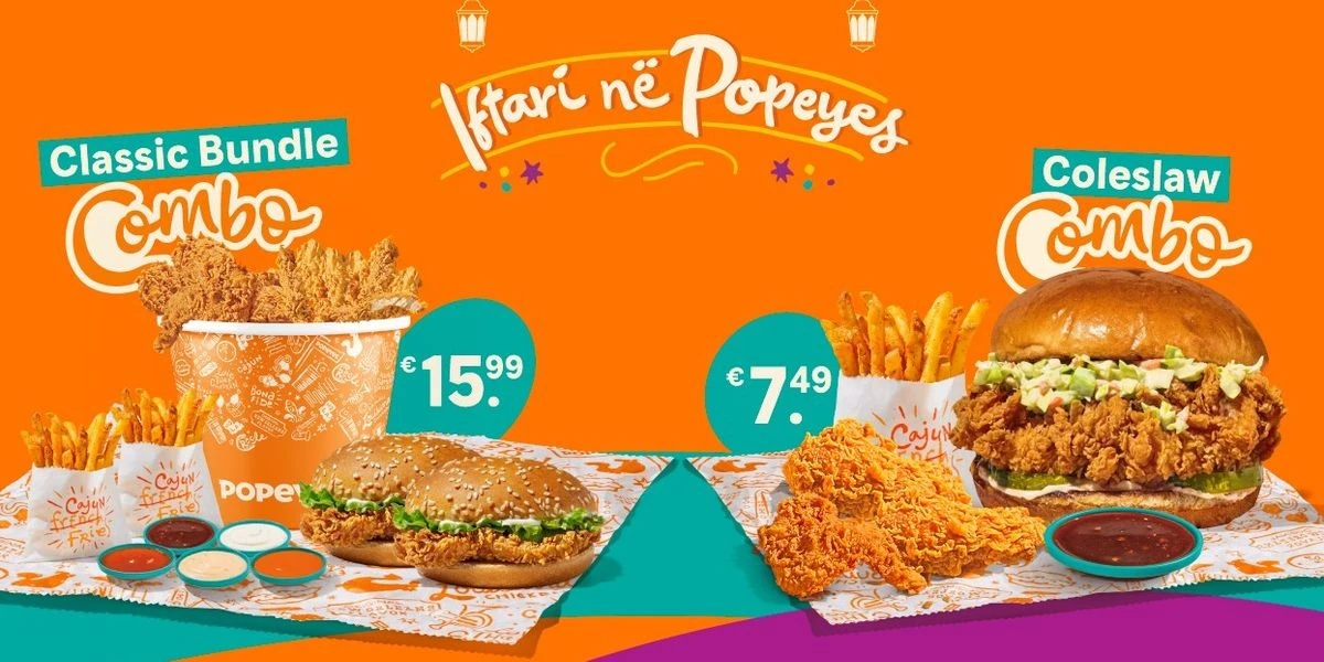 Iftar Perfetto: le Offerte Popeyes per un Finire il Digiuno con Gusto