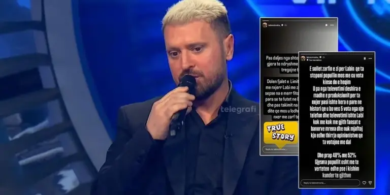 Labi shocking post-elimination: "They told me Olsa wanted me out before the final with a black envelope"
