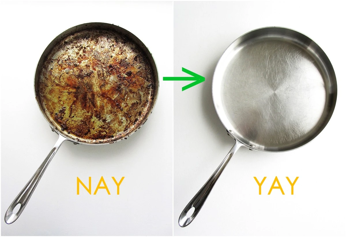 Padelle in acciaio inox come nuove: il rimedio naturale in 5 minuti che le fa splendere - image 1