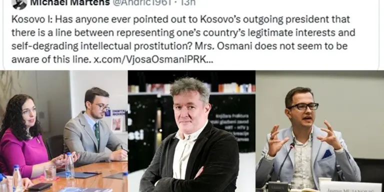 Un giornalista tedesco attacca la Presidente Osmani: le reazioni tra condanna e richieste di scuse