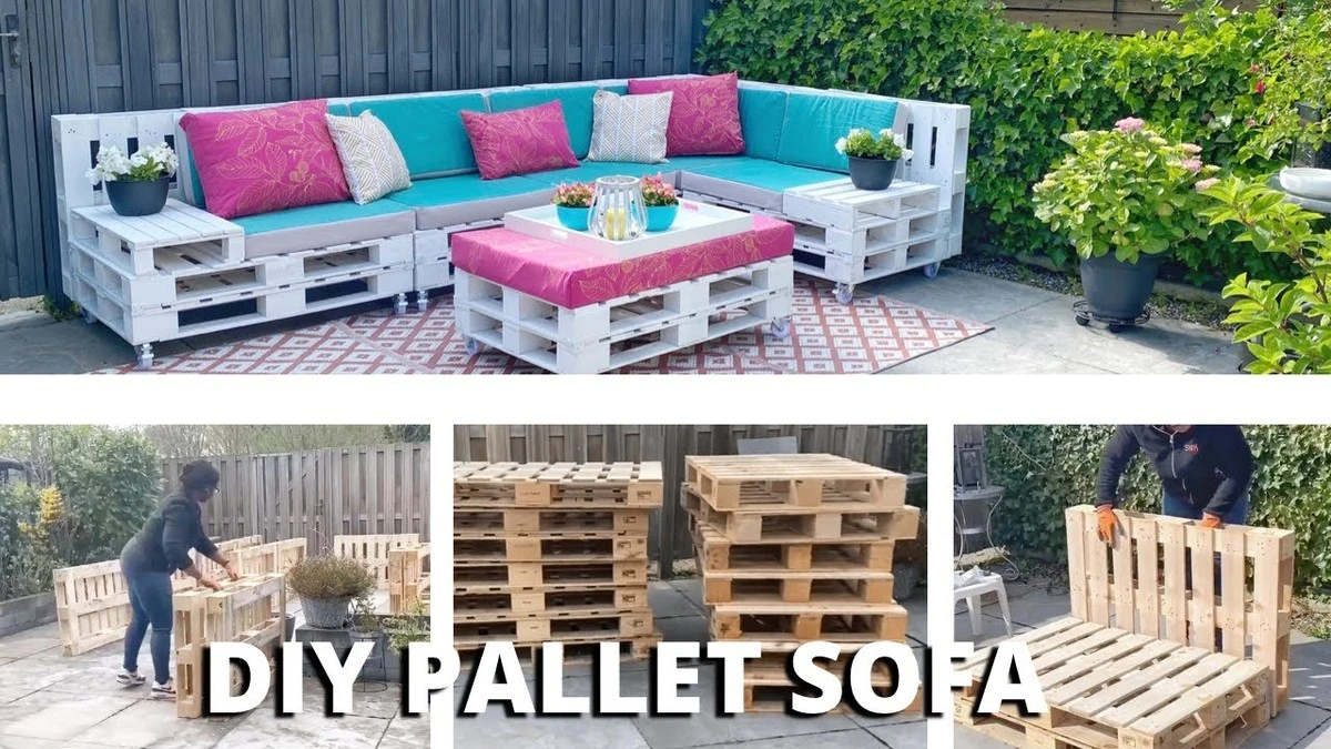 Mobili in pallet fai-da-te: 5 idee geniali per trasformare il tuo giardino (e risparmiare!) - image 1